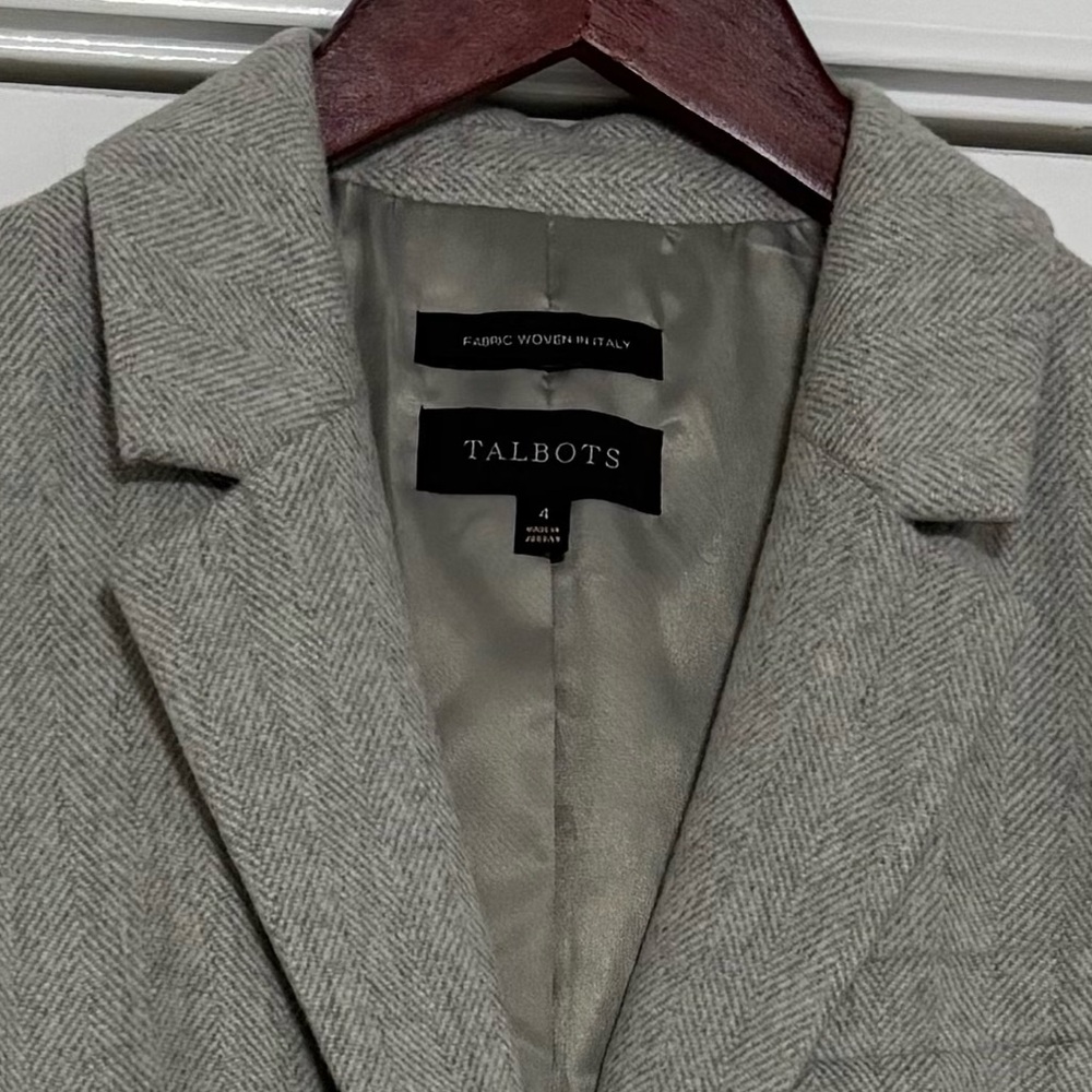 Talbots Italian Flannel Soft, Warm, and Versatile Blazer